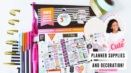 SO CUTE! Decorate My Planner With Me! 1,000+ Stickers!