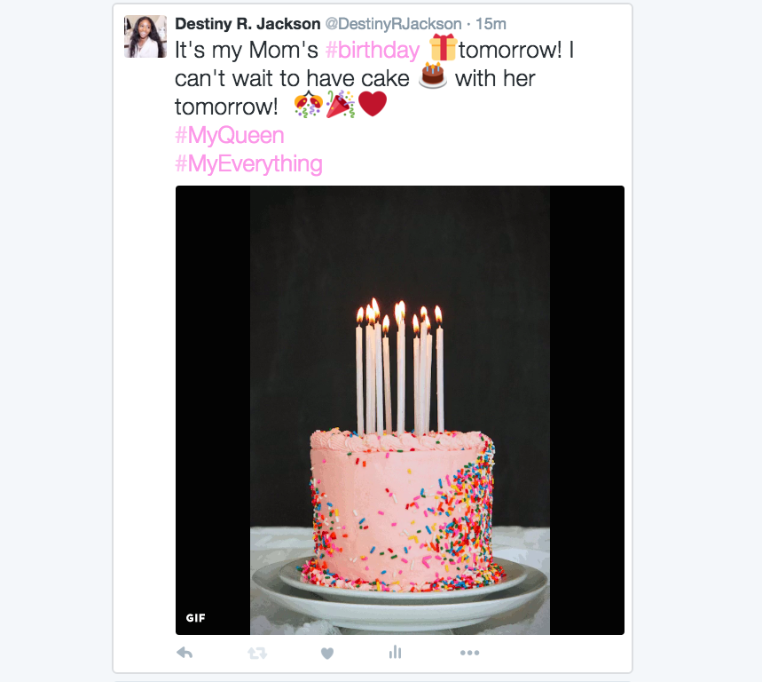 Happy Birthday, Mommy! 